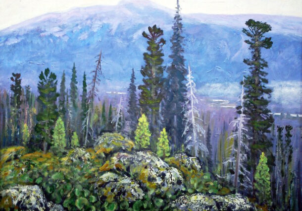 85 лет Владимиру Алексеевичу Федорову, Заслуженному художнику Красноярского края