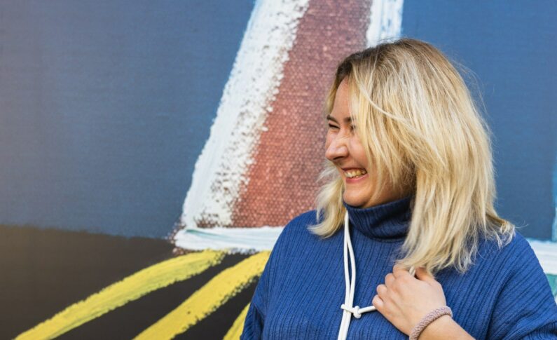 Мастер-класс «Как художнику говорить о себе» Александры Славецкой / 14 октября