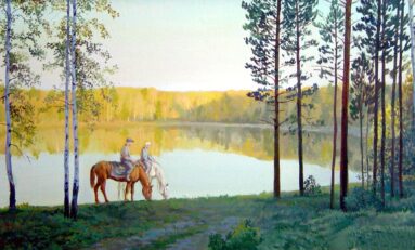 70 лет Урбанович Надежде Андреевне, члену Союза художников России