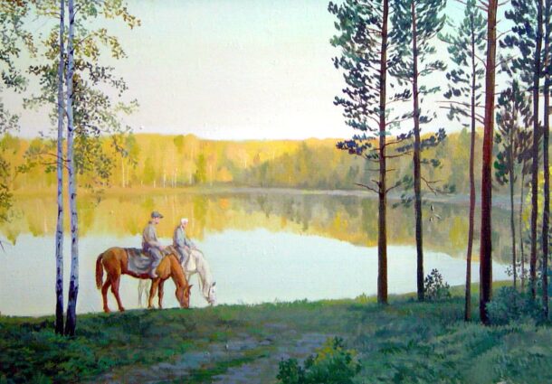 70 лет Урбанович Надежде Андреевне, члену Союза художников России