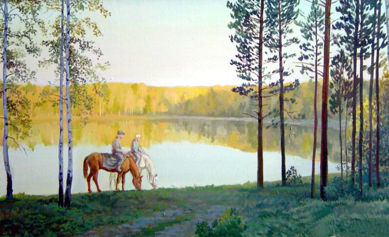 70 лет Урбанович Надежде Андреевне, члену Союза художников России