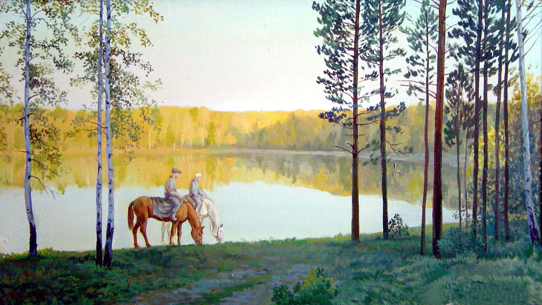 70 лет Урбанович Надежде Андреевне, члену Союза художников России