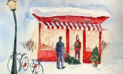 В Галерее «В центре Мира» открывается новая выставка «Новогодний арт-маркет» / 3 декабря