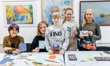 Новогодняя открытка для бойцов СВО