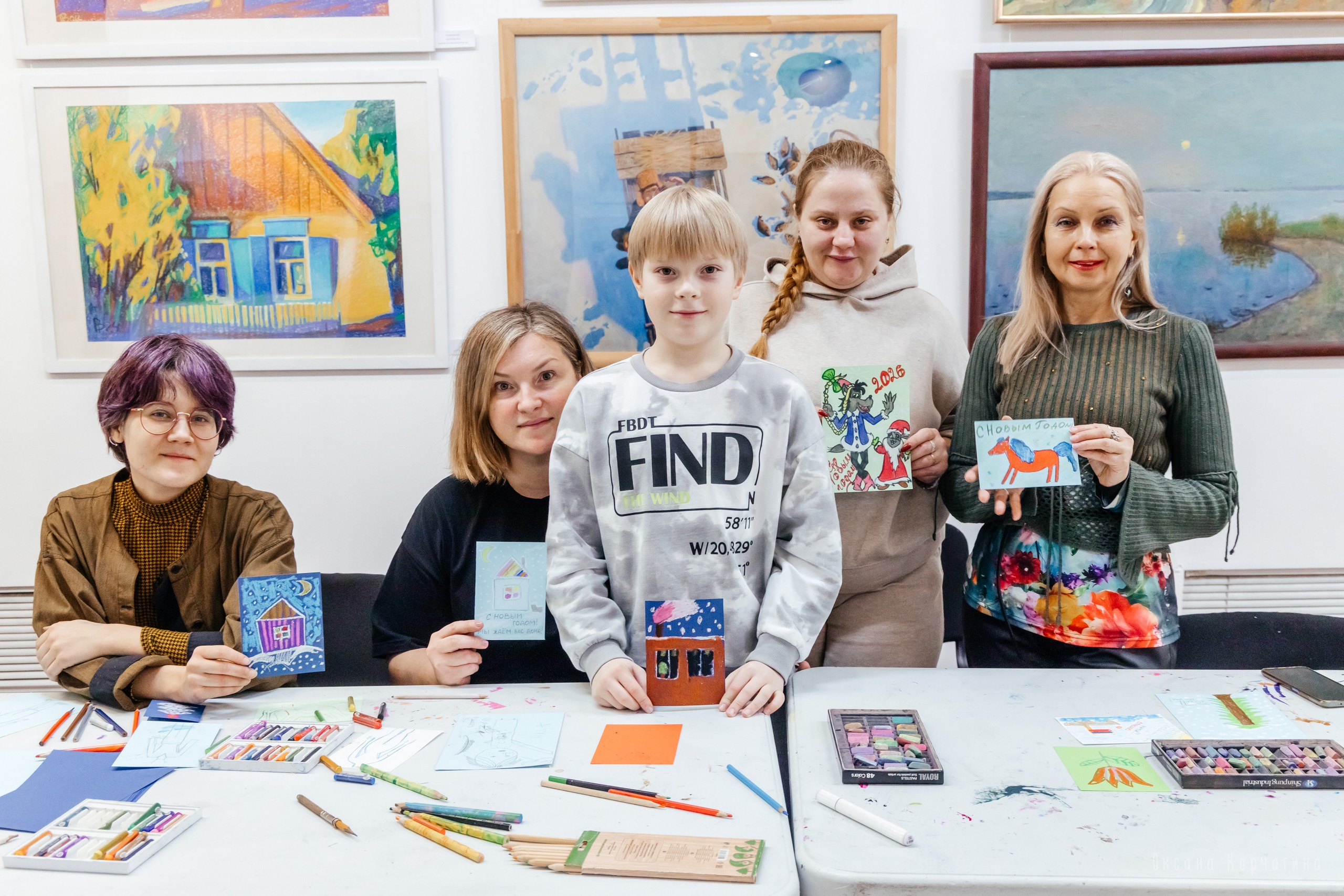 Новогодняя открытка для бойцов СВО