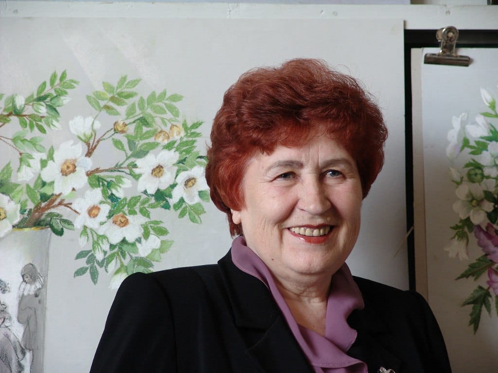 90 лет Орловой Алле Николаевне, члену Союза художников России
