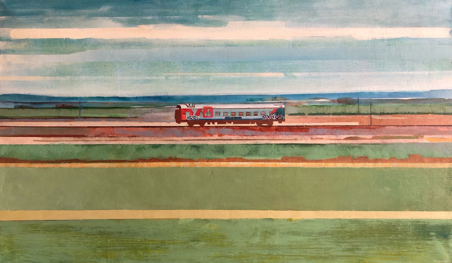 Художник из Красноярского края представит свои работы на седьмой ярмарке современного искусства «Арт Россия» в Москве